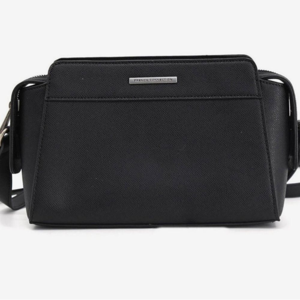 French Connection Evie Caviar Crossbody - NWT